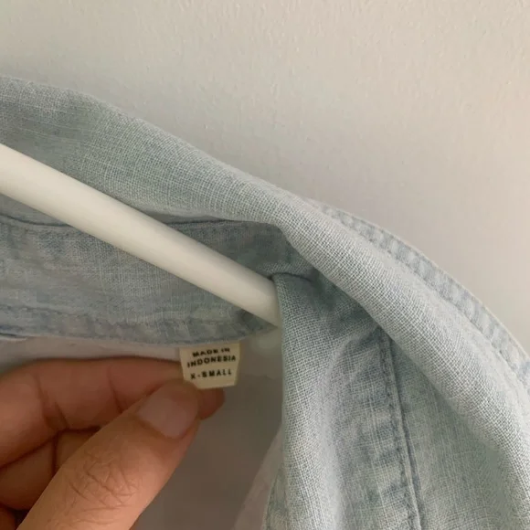 Buck Mason Japanese Chambray Work Shirt XS - Picture 2 of 5